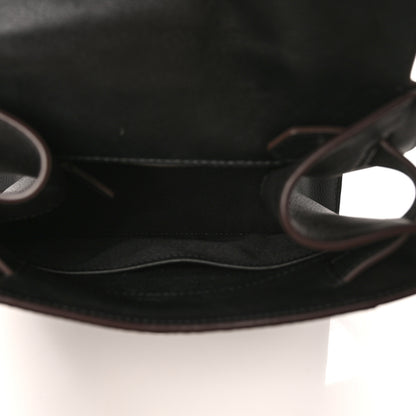 MCM Calfskin Ottoman Essential Visetos Small Backpack Black 5 of 8