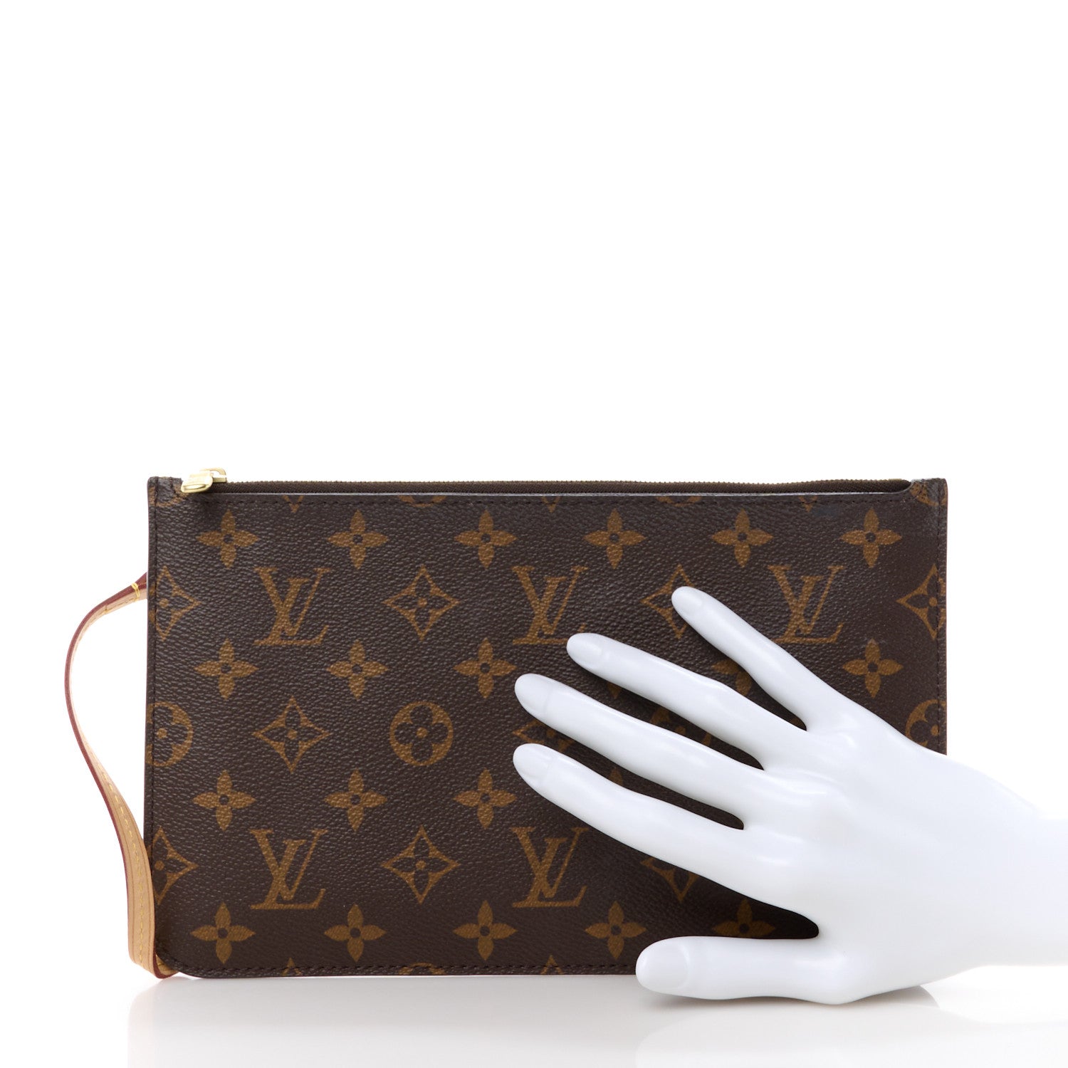 Louis Vuitton Monogram Neverfull MM GM Pochette 2 of 13