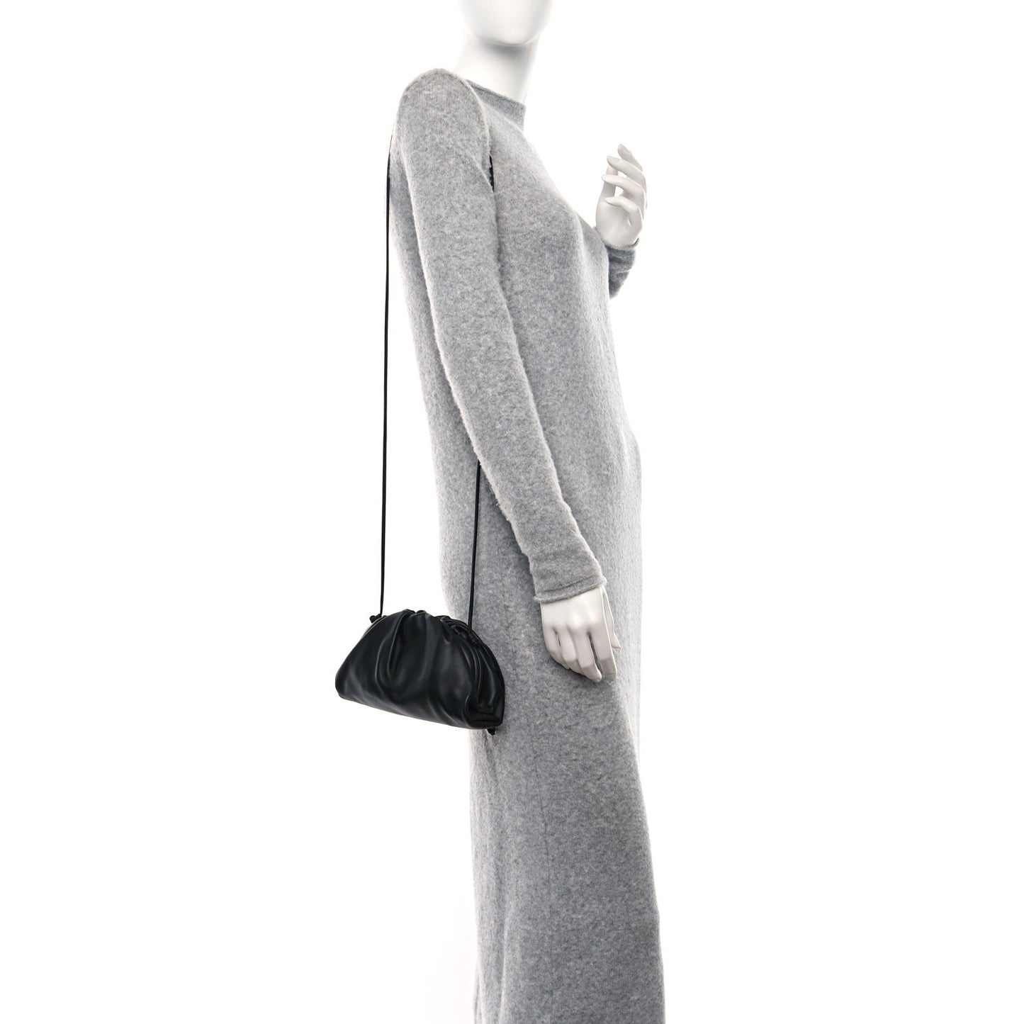 Butter Calfskin The Mini Pouch Black