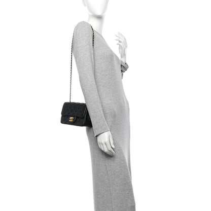 Chanel Lambskin Quilted Mini Pearl Crush Flap Black 3 of 25