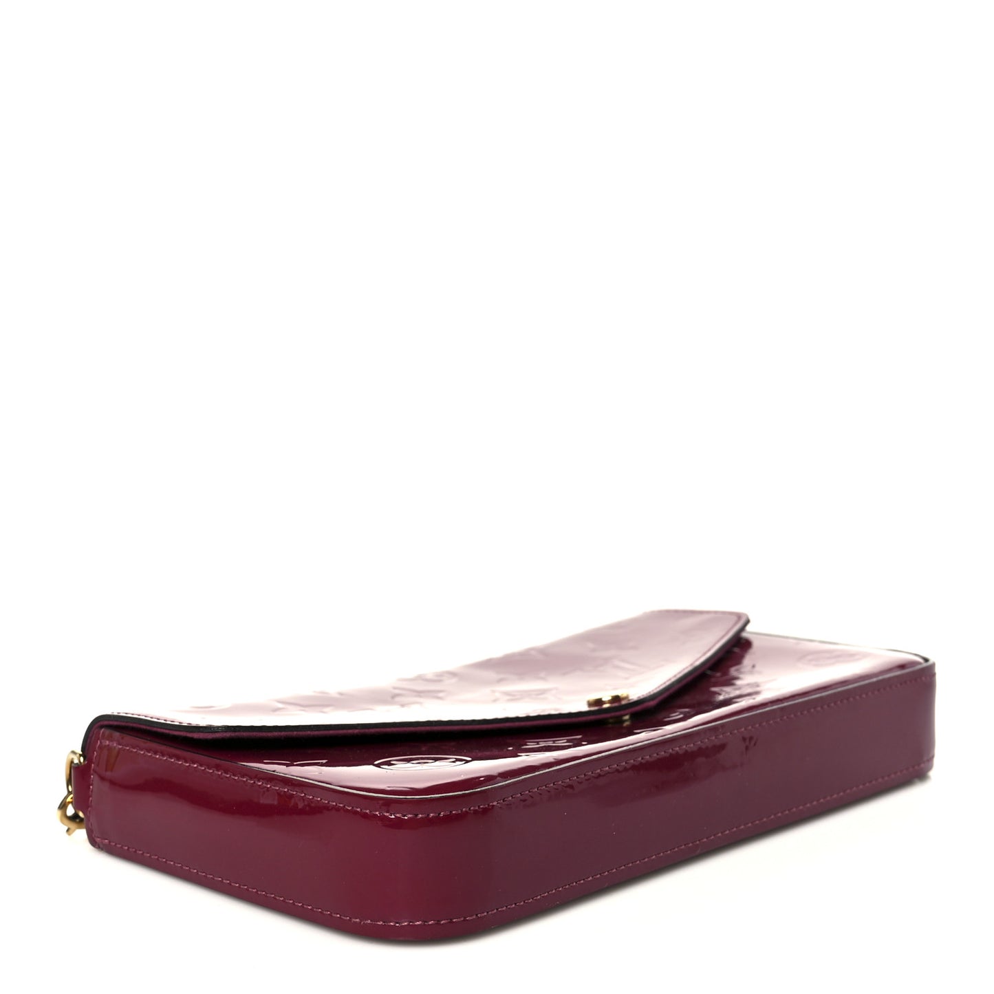 Vernis Felicie Chain Wallet Magenta