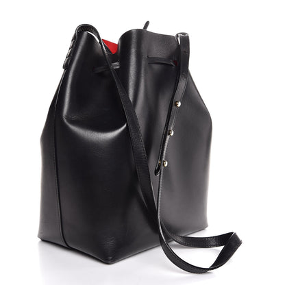 Mansur Gavriel Vegetable Tanned Calfskin Bucket Bag Black Flamma 3 of 11
