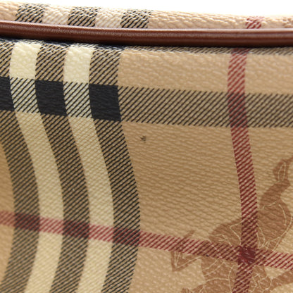 Burberry Haymarket Check Crossbody Bag Brown 10 of 10