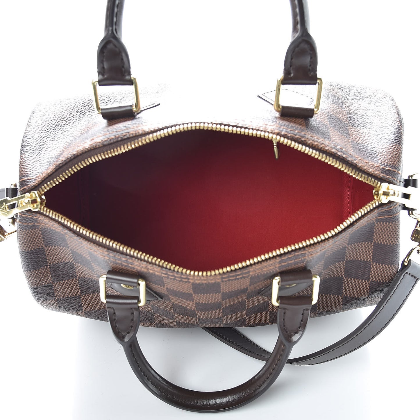 Damier Ebene Speedy Bandouliere 25