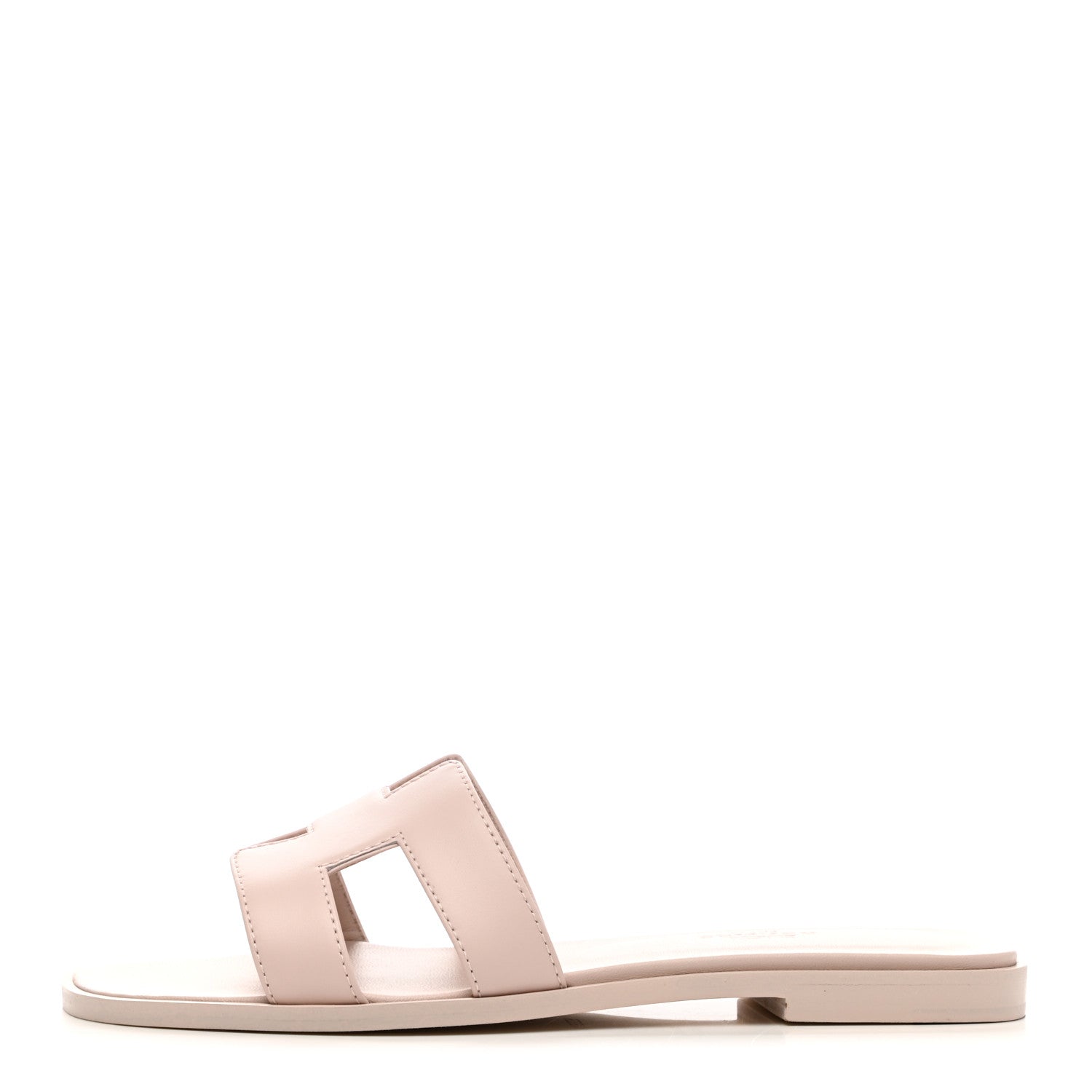Hermes Calfskin Oran Sandals 36 Rose Petale 1 of 8