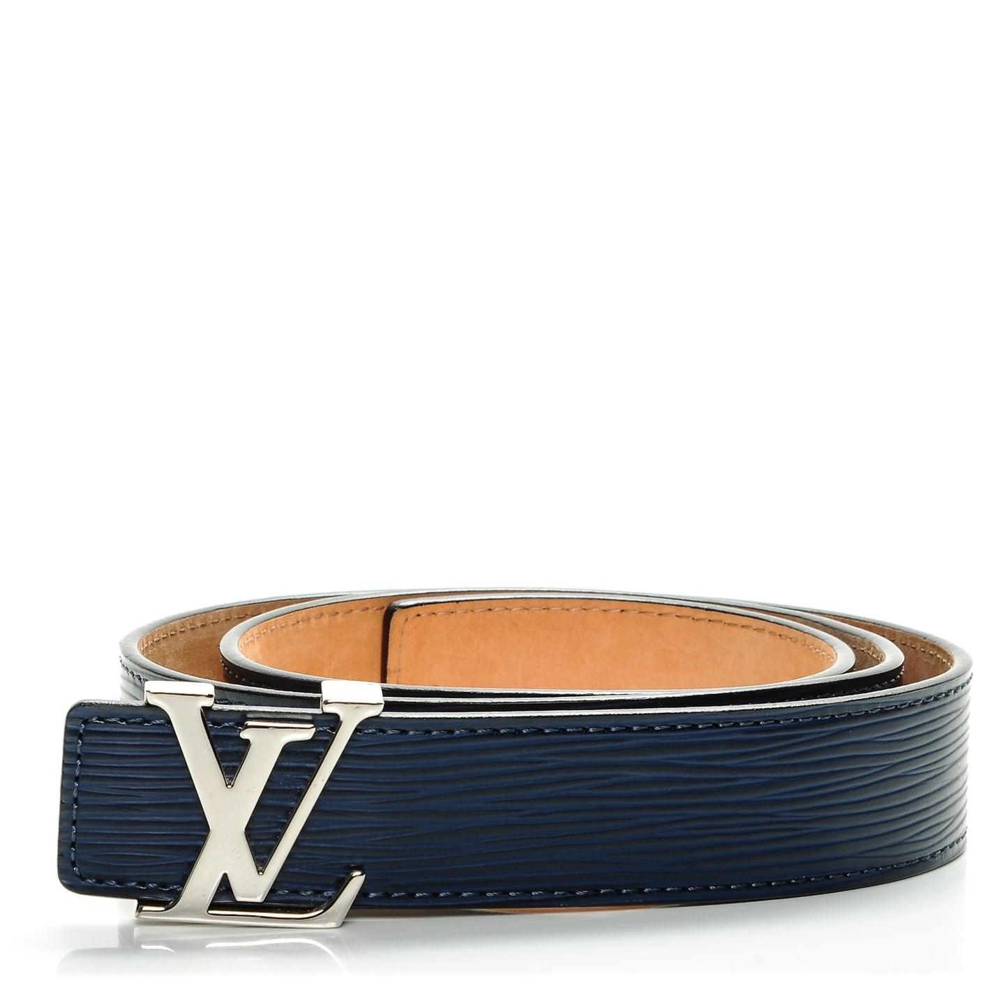 Epi LV Initiales Belt 85 34 Indigo
