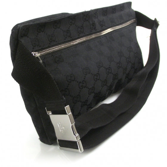 Monogram Belt Bag Black