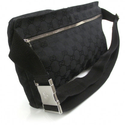 Gucci Monogram Belt Bag Black 3 of 11