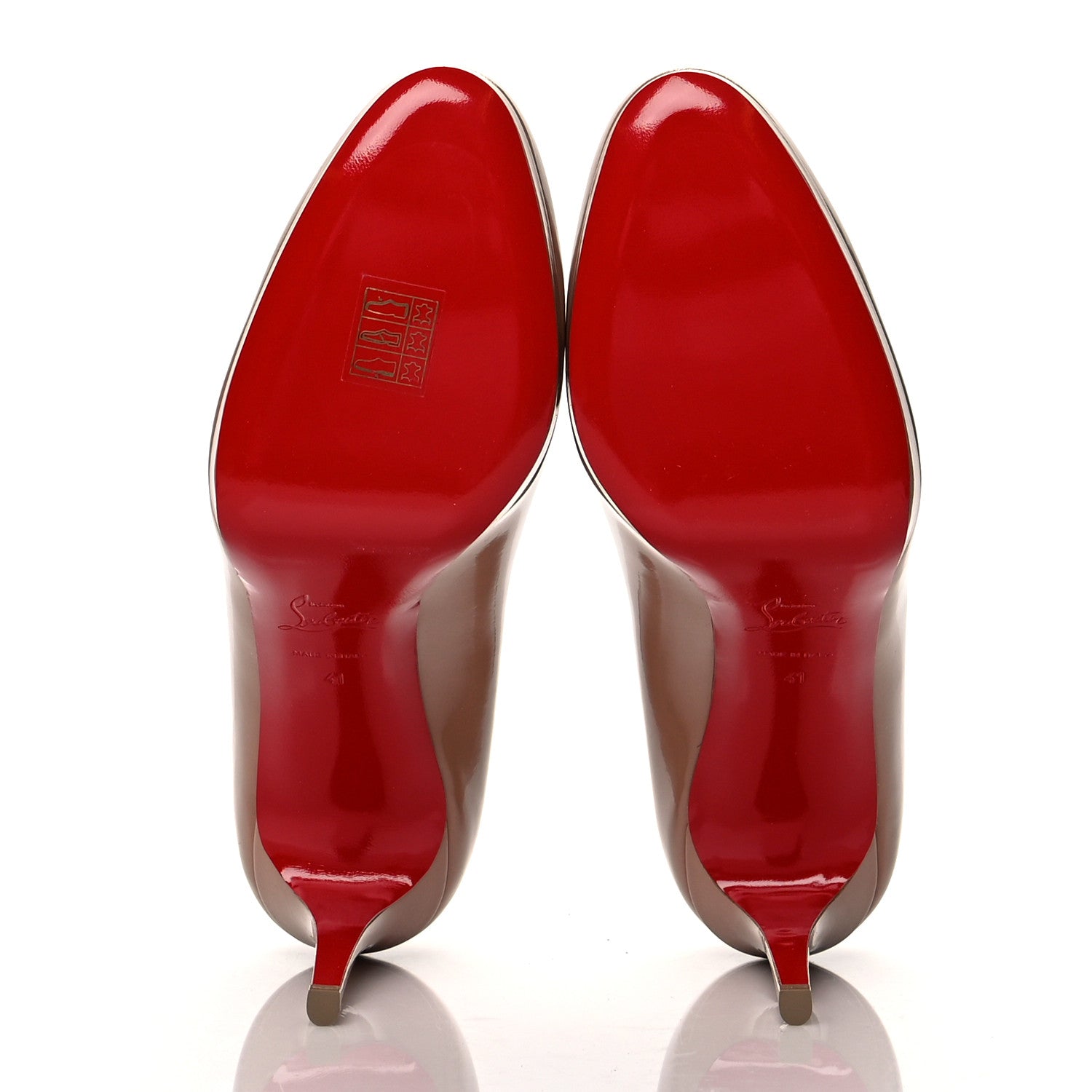 Christian Louboutin Patent New Simple 100 Pumps 41 Nude 5 of 7