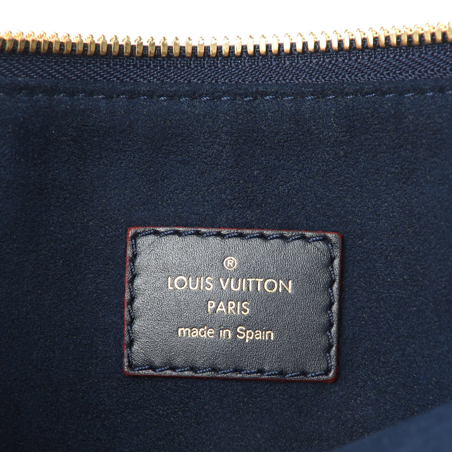 Louis Vuitton Empreinte V Tote MM Marine Rouge 6 of 11