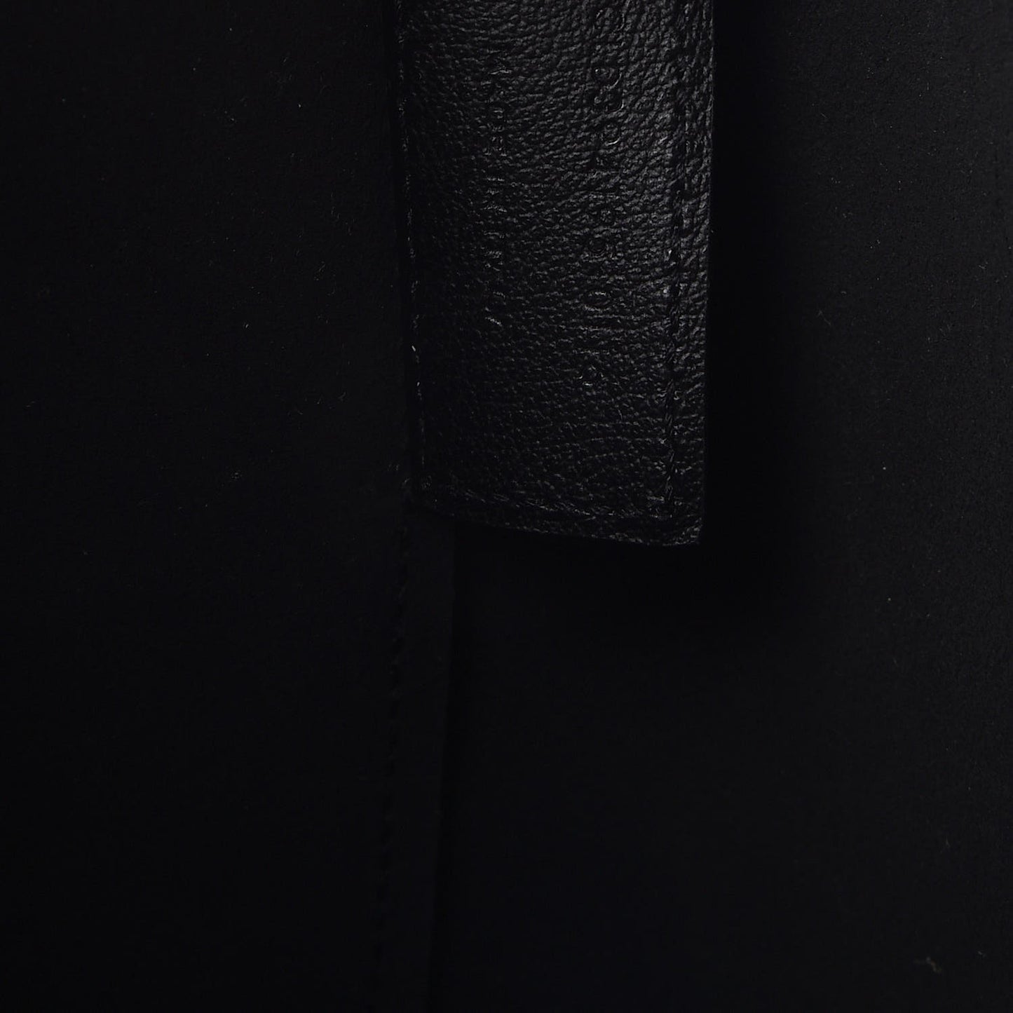 Calfskin Large Shopping Tote Black