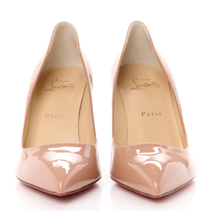 Christian Louboutin Patent Pigalle 85 Pumps 39 Nude 2 of 8