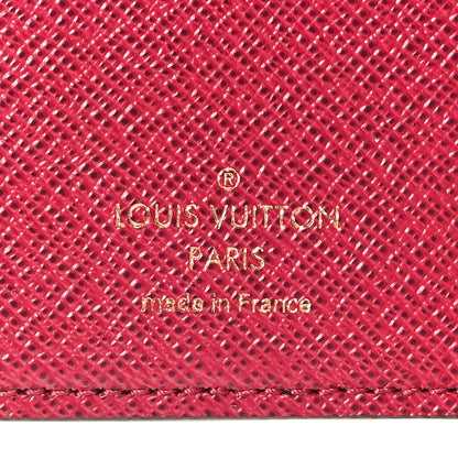 Louis Vuitton Monogram Lou Zippy Compact Wallet Red 7 of 8