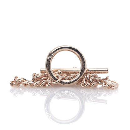 Hermes 18K Rose Gold Small Echappee Bracelet SH 4 of 4