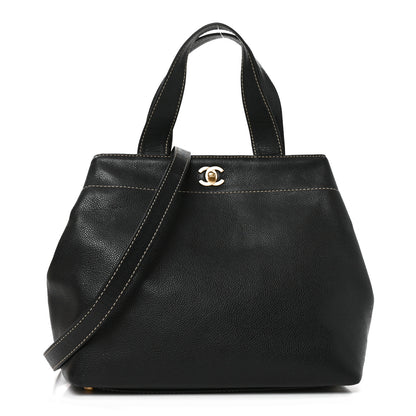 Chanel Caviar Shopping Tote Black 1 of 11