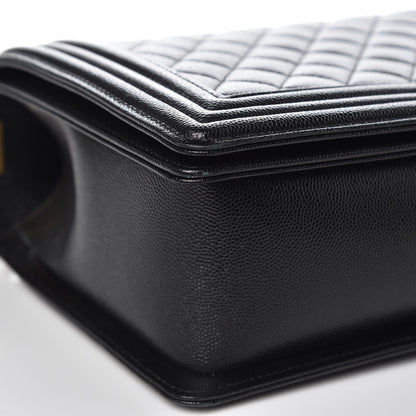 Chanel Caviar Quilted New Medium Boy Flap Black 8 of 11