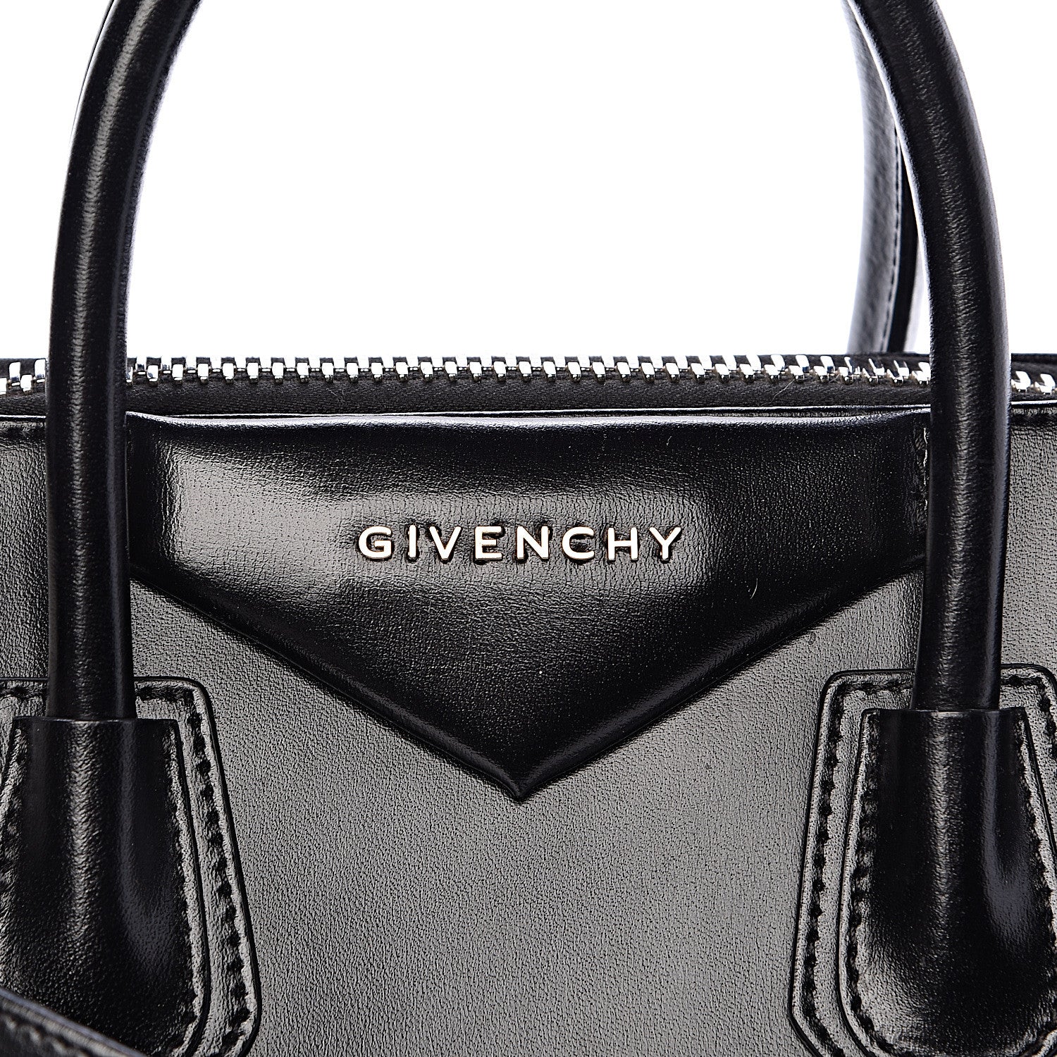 Givenchy Shiny Lord Calfskin Small Antigona Black 10 of 10