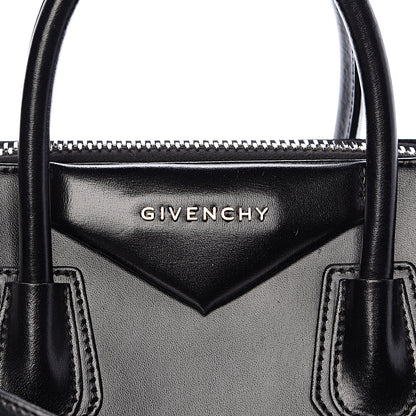 Givenchy Shiny Lord Calfskin Small Antigona Black 10 of 10