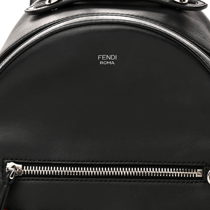 Fendi Vitello Century Fun Fair Metal Studded Mini Backpack Black Multicolor 8 of 12