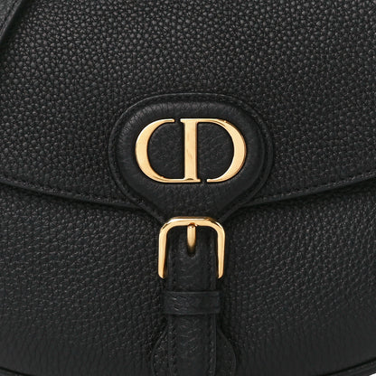 Christian Dior Grained Calfskin Medium Bobby Flap Black 7 of 9