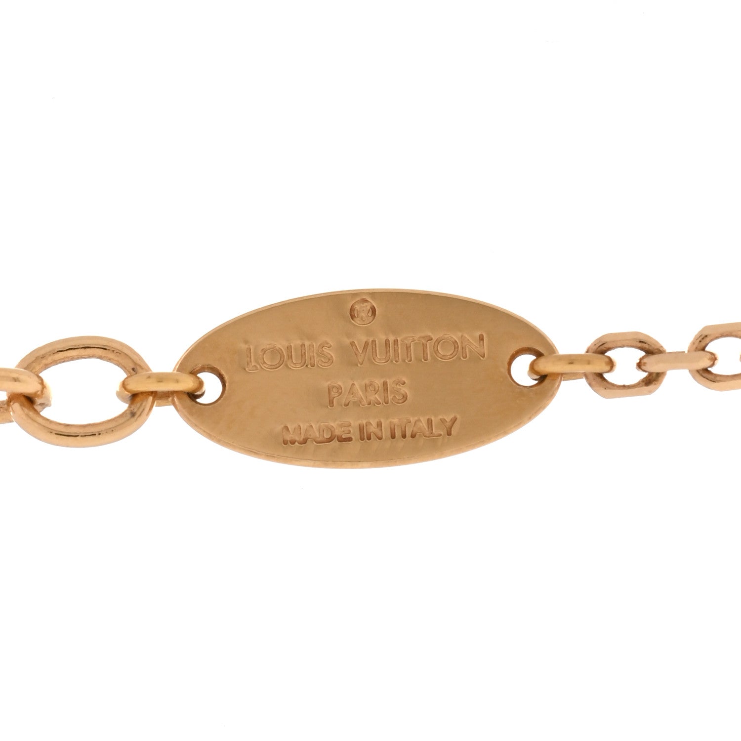 Louis Vuitton Metal Blooming Supple Necklace Gold 5 of 8
