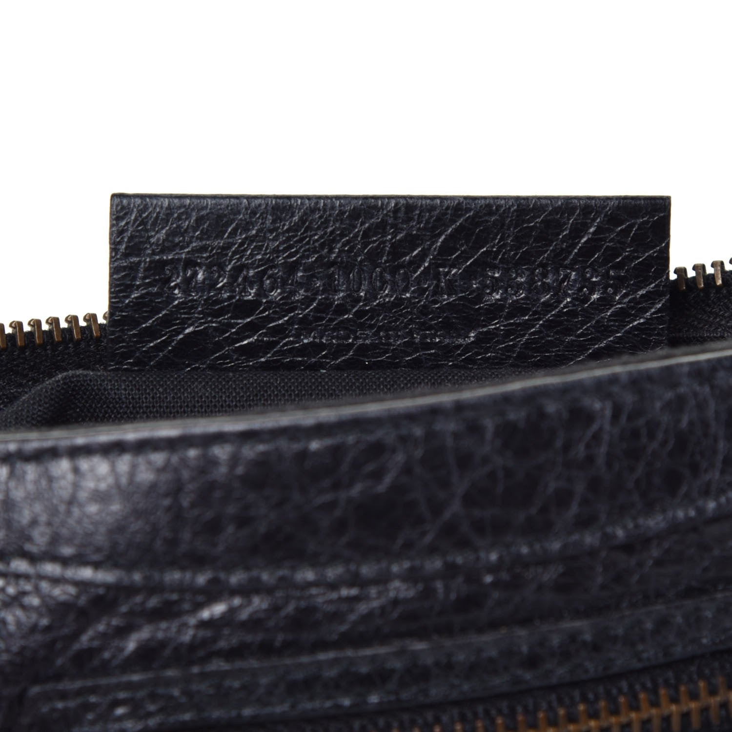 Balenciaga Agneau Classic Hardware M Porte-Monnaie Coin Purse Black 7 of 7