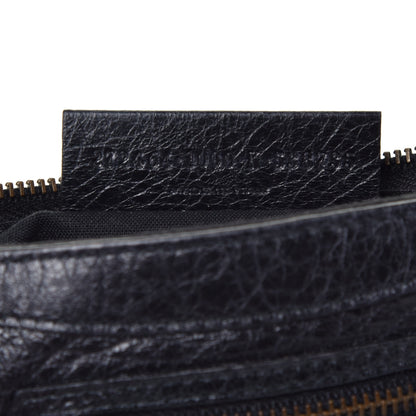 Balenciaga Agneau Classic Hardware M Porte-Monnaie Coin Purse Black 7 of 7