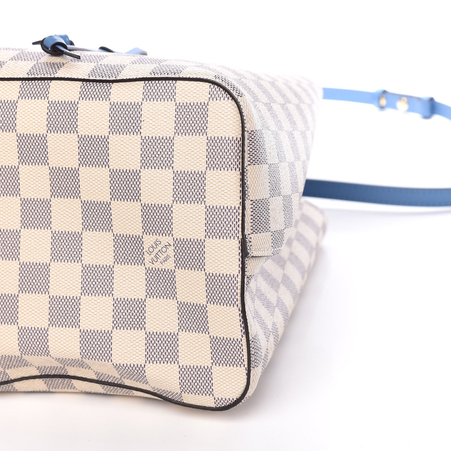 Damier Azur Neonoe MM Bleuet