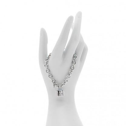 Tiffany Sterling Silver 1837 Lock Charm Bracelet 2 of 4