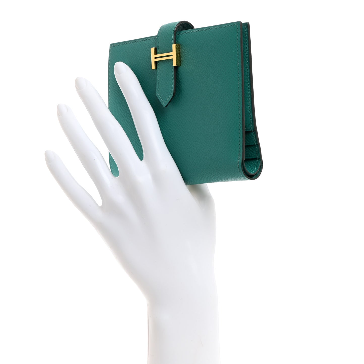 Epsom Bearn Compact Wallet Vert Verone