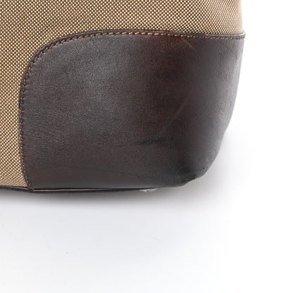 Prada Jacquard Logo Tote Corda Moro 15 of 20