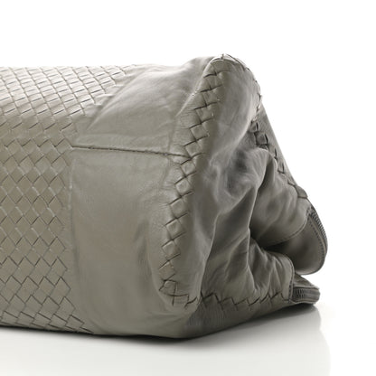 Bottega Veneta Calfskin Intrecciato Large Leggero Tote Kaki Fondente 12 of 14