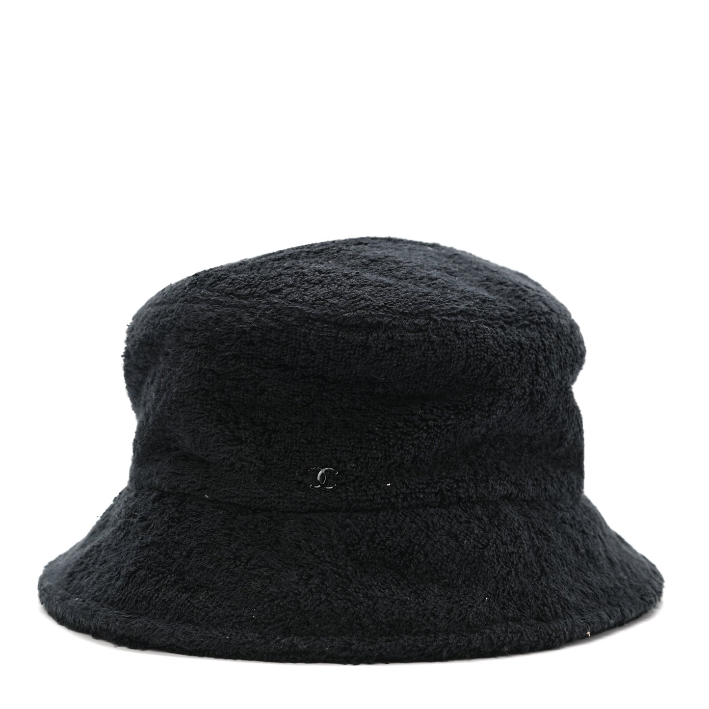 Terry Cloth CC Bucket Hat L Black