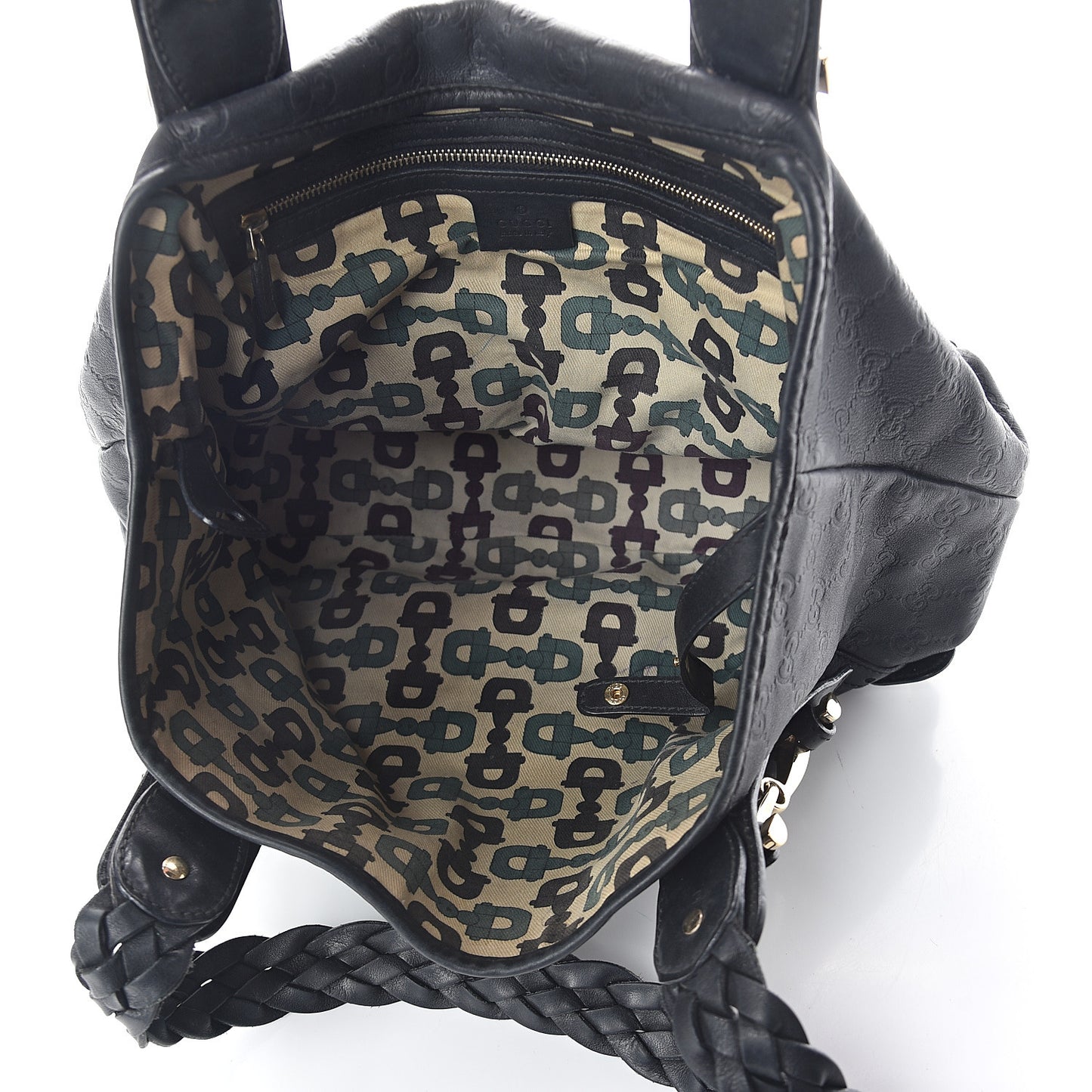 Guccissima Small Pelham Shoulder Bag Black