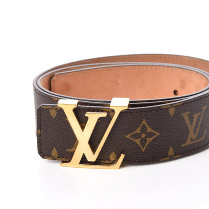 Louis Vuitton Monogram LV Initials Belt 85 34 6 of 11