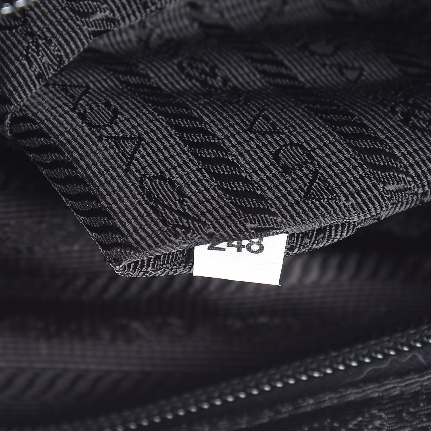 Prada Tessuto Nylon Robot Backpack Black Multicolor 8 of 10