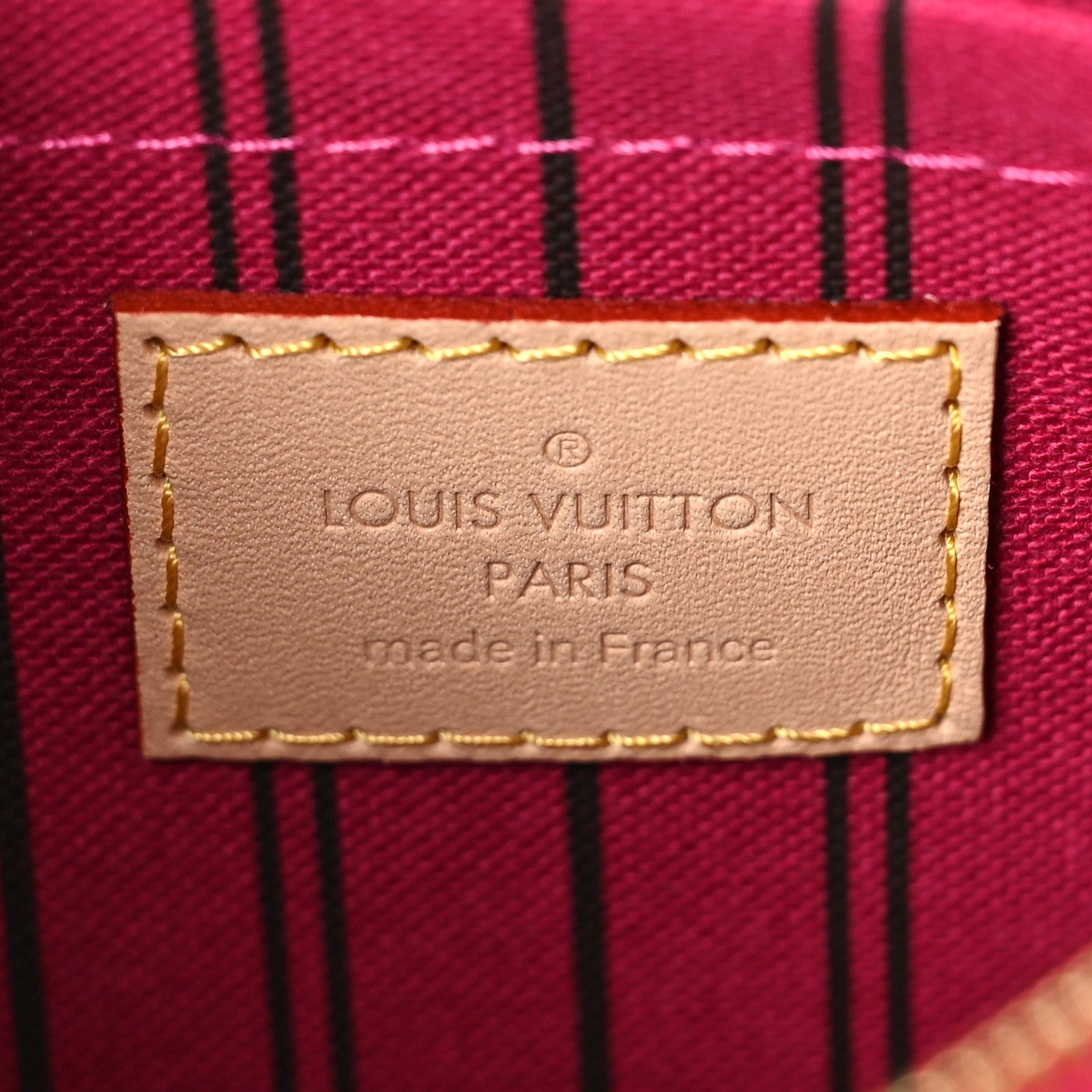 Louis Vuitton Monogram Neverfull PM Pochette Pivoine 6 of 8