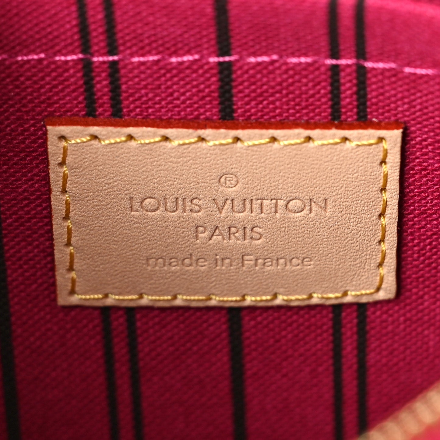 Monogram Neverfull PM Pochette Pivoine