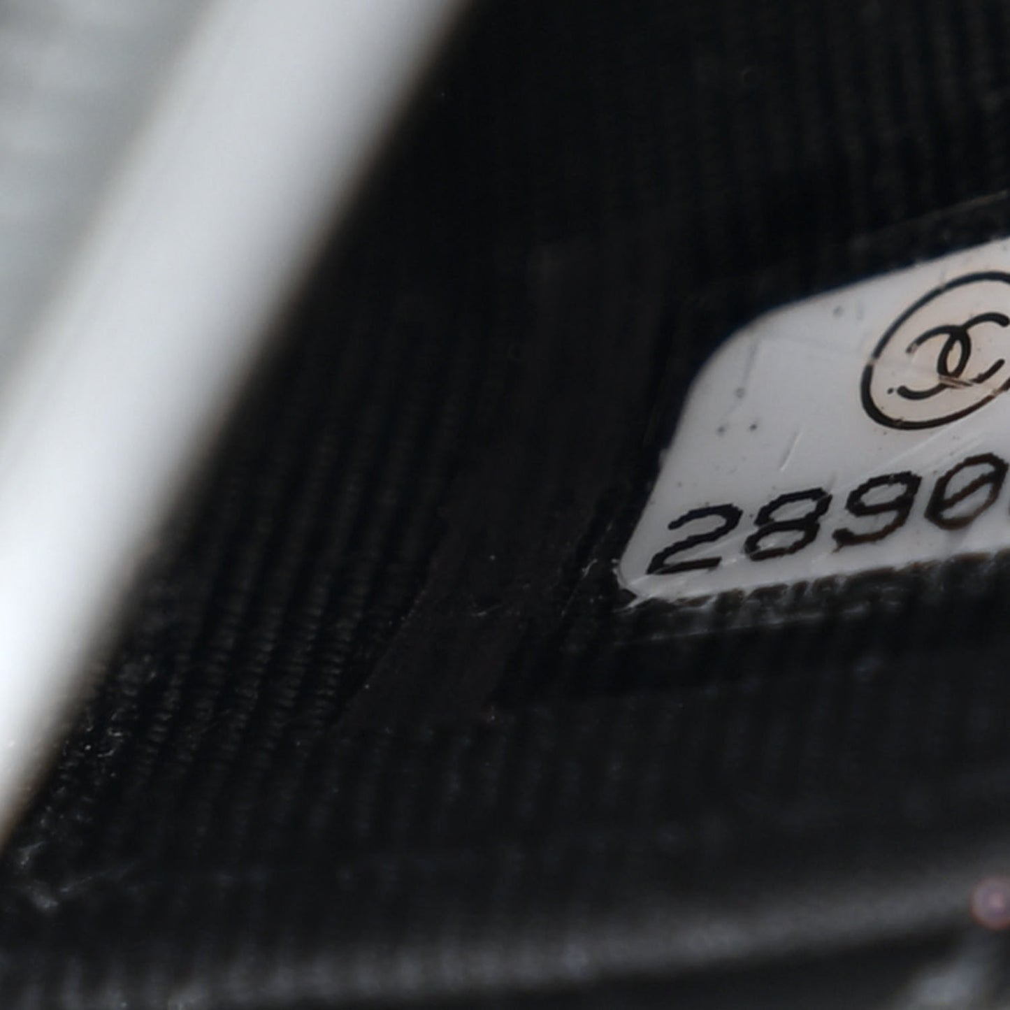 Patent Quilted Bi-Color Wallet On Chain WOC Red Black