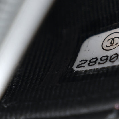 Chanel Patent Quilted Bi-Color Wallet On Chain WOC Red Black 8 of 12