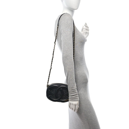 Chanel Lambskin Quilted Coco Midnight Camera Case Black 2 of 10