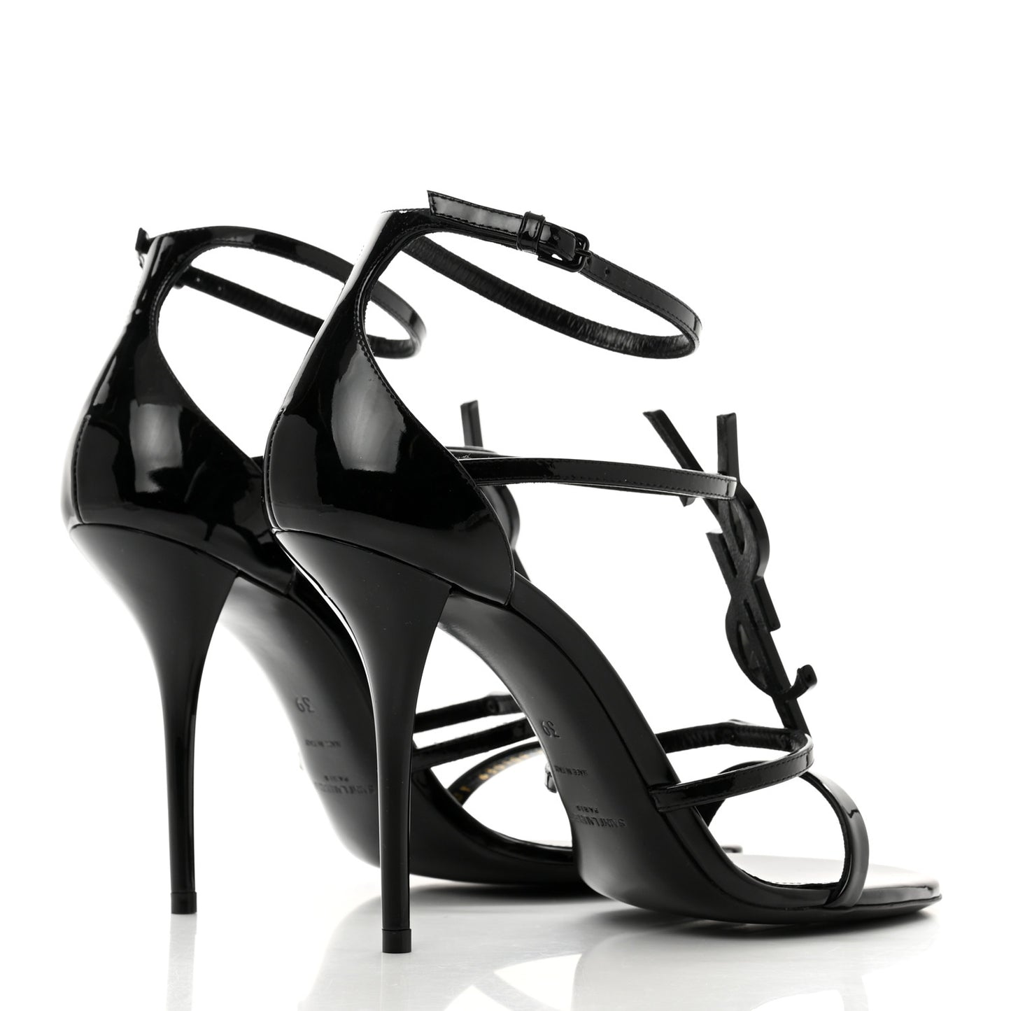 Patent Cassandra 100 Sandals 39 Black