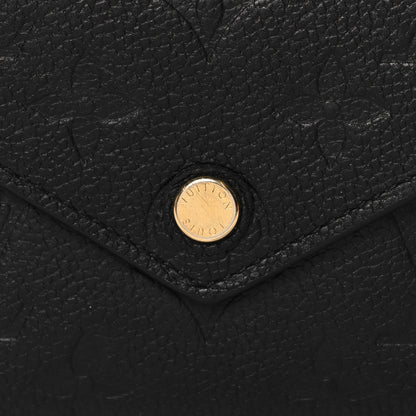 Louis Vuitton Empreinte Victorine Wallet Black 8 of 10
