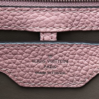 Louis Vuitton Taurillon Capucines PM Magnolia 6 of 9