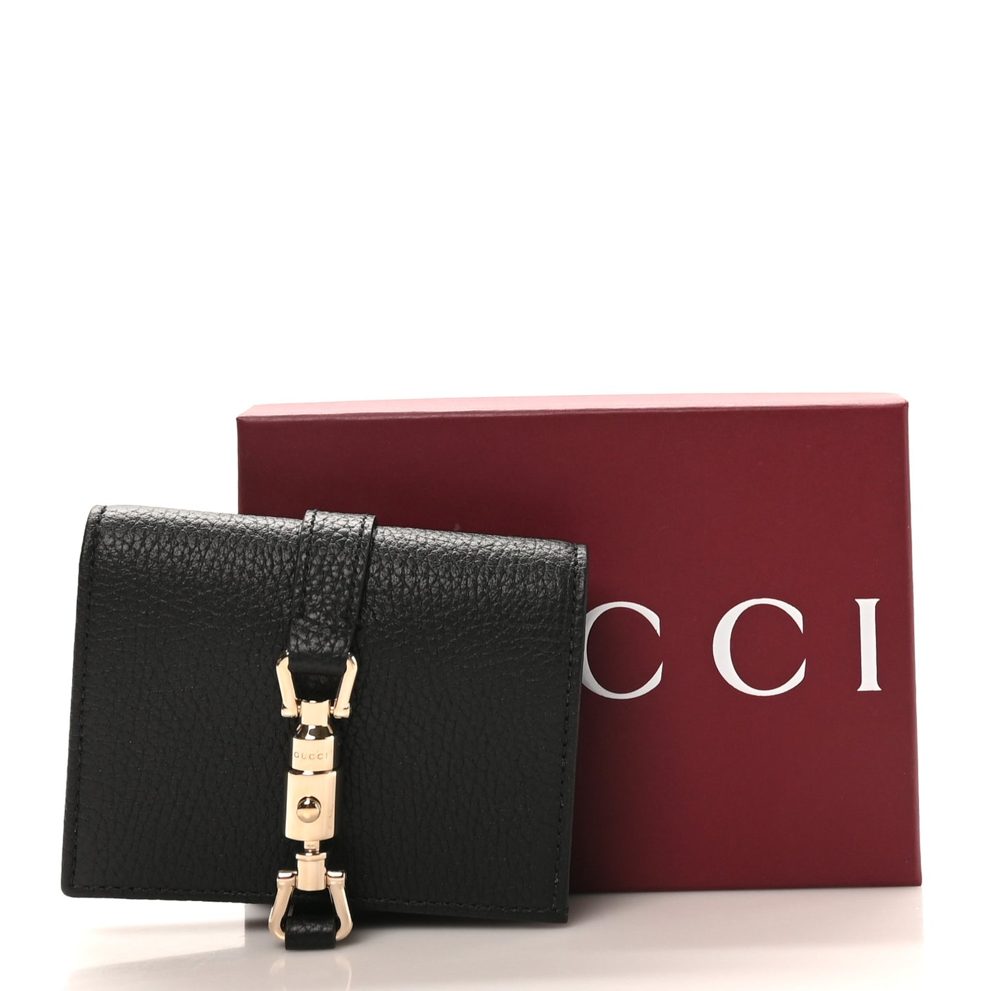 Calfskin Jackie 1961 Card Case Black