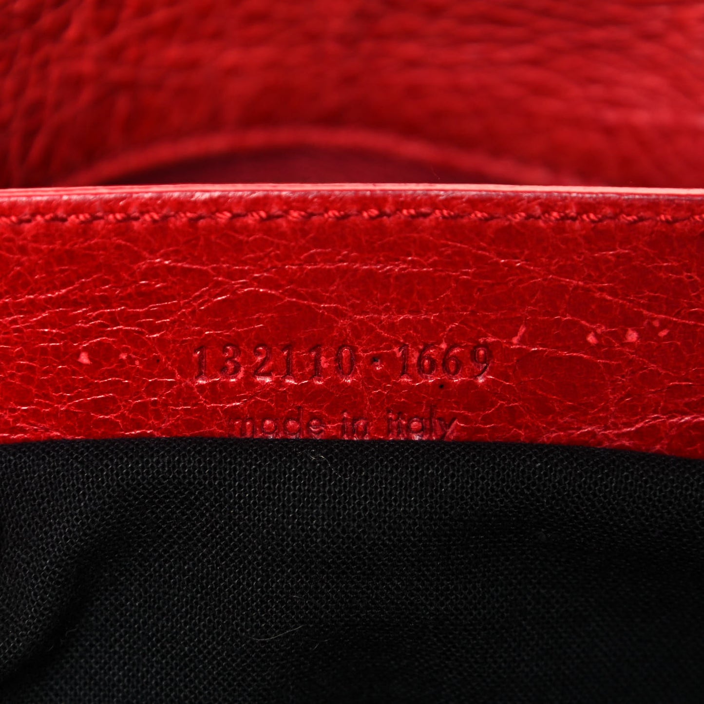 Agneau Classic Hardware Work Vermillion