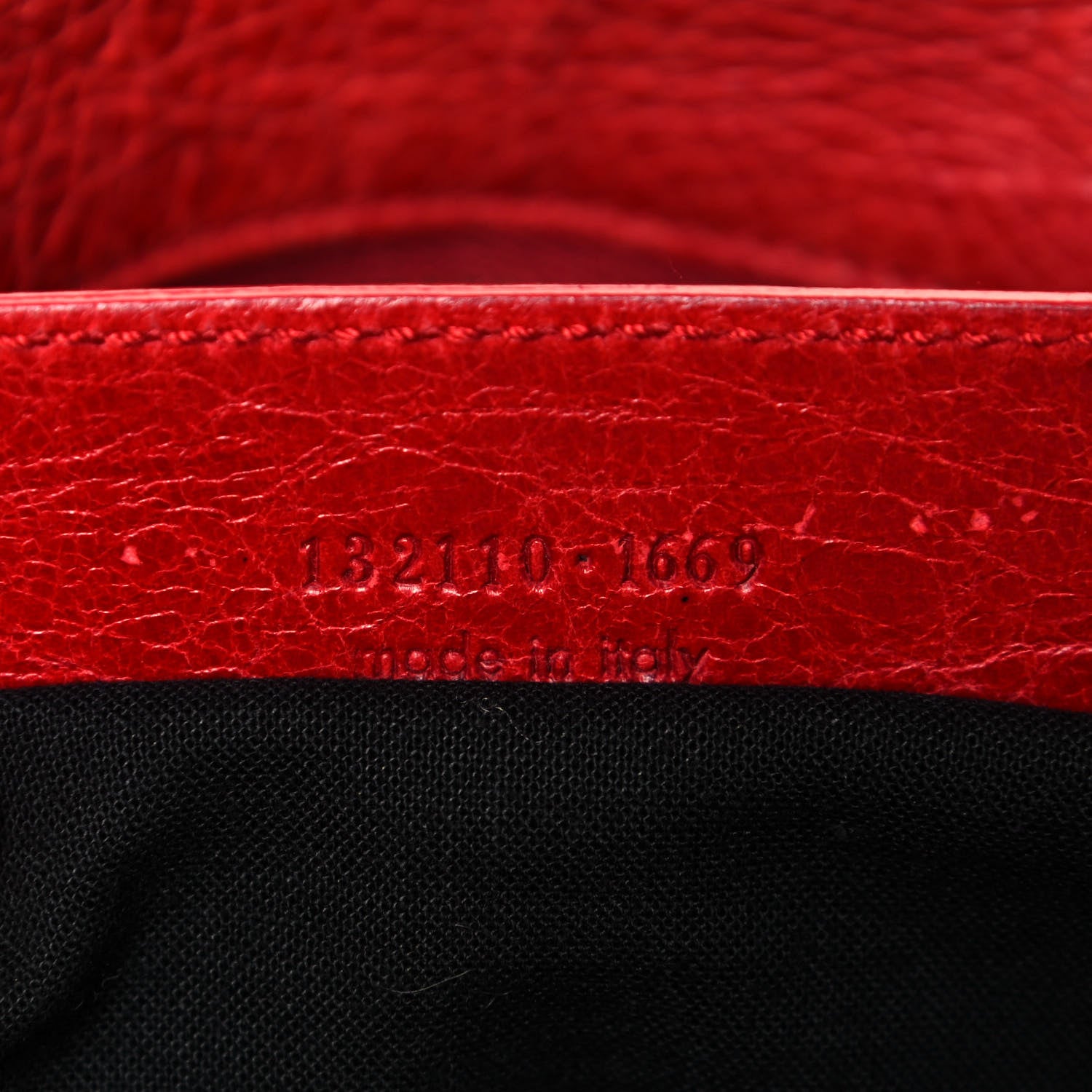 Balenciaga Agneau Classic Hardware Work Vermillion 7 of 20