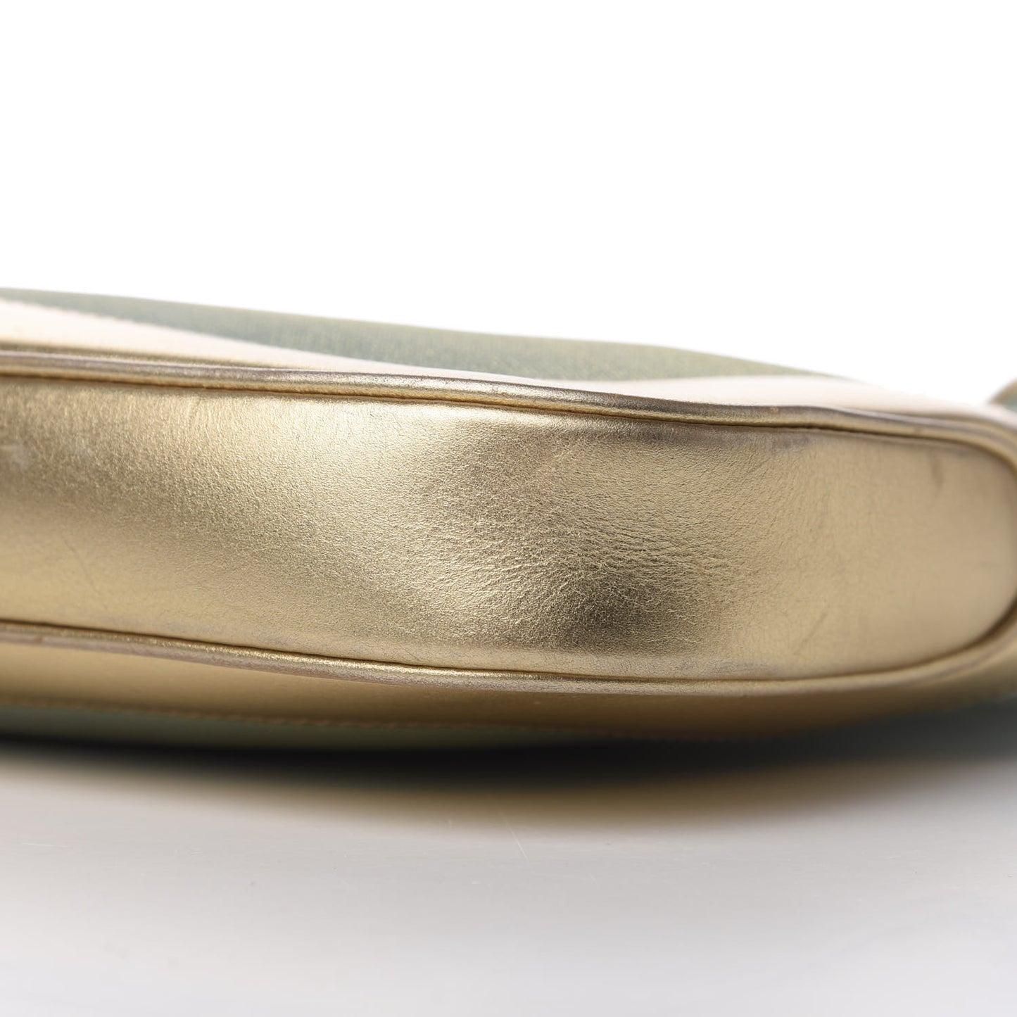 Metallic Calfskin Jackie O Hobo Gold