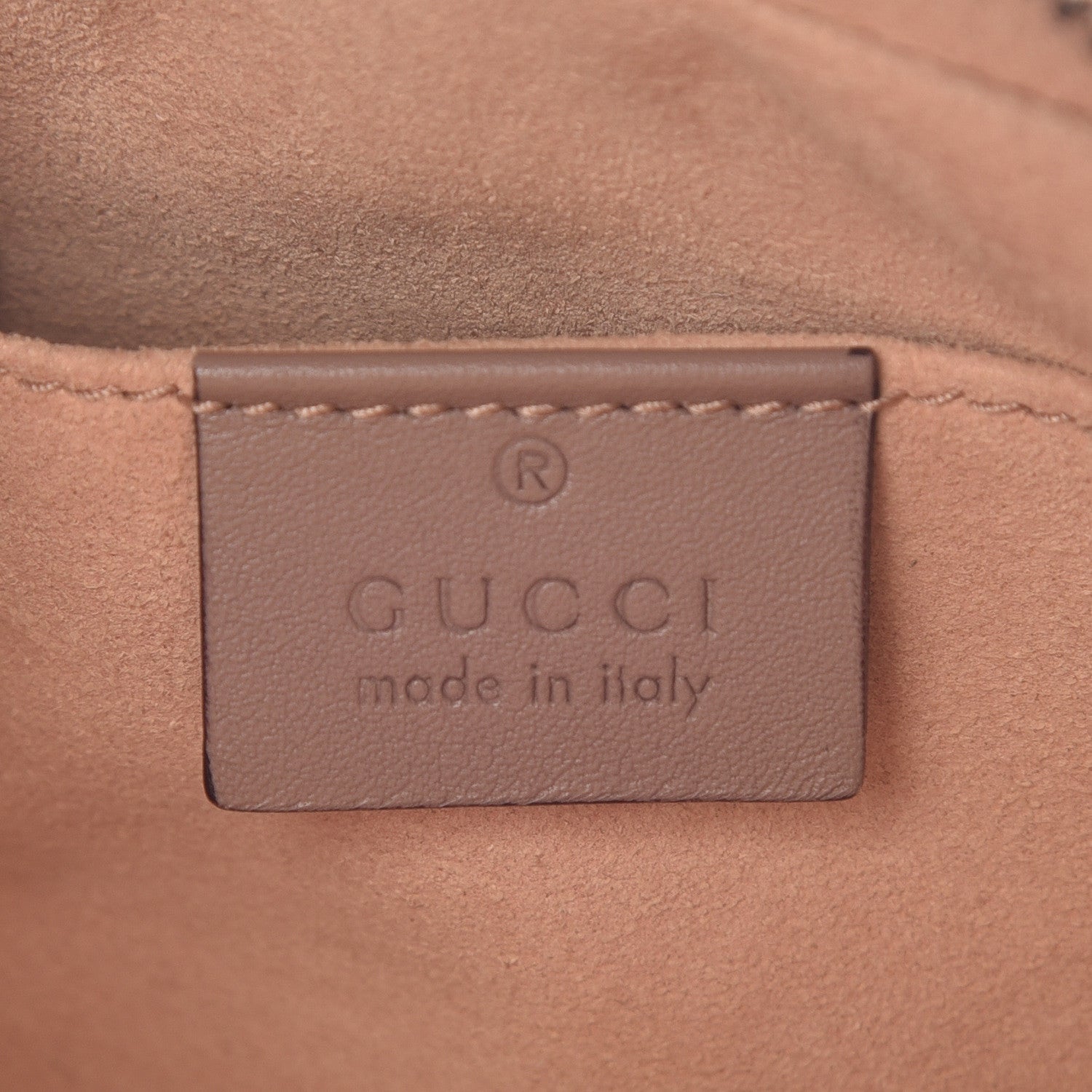 Gucci Calfskin Matelasse Studded Small Pearly GG Marmont Chain Shoulder Bag Porcelain Rose 8 of 9