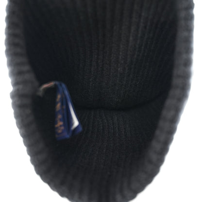 Louis Vuitton Wool Monogram LV Headline Beanie Hat Black 4 of 6